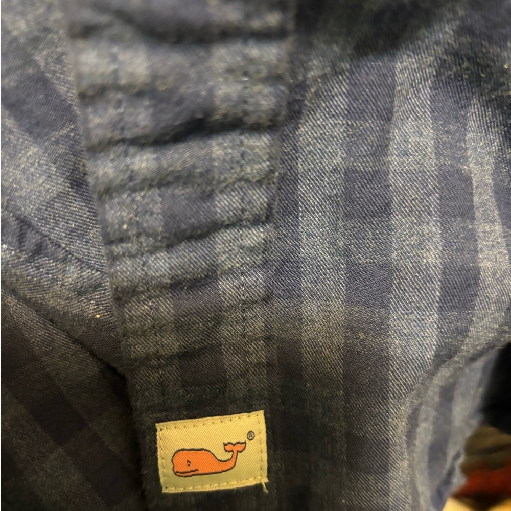 VINEYARD VINES men’s size XL Classic Fit Cooper Shirt. Blue plaid - Picture 3 of 5